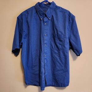 Eddie Bauer classic short-sleeve button-down - size XXL